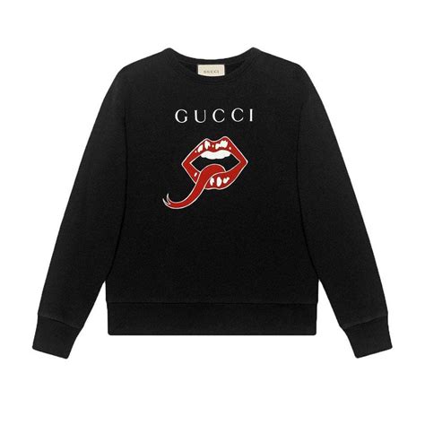 gucci sweater lips|gucci sweater for women.